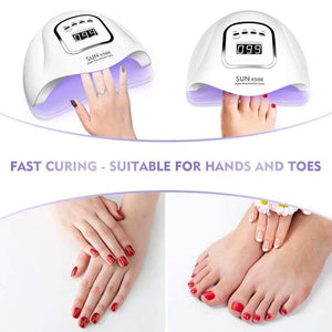 Planet Gates Nail Dryer for Regular Polish UV LED Lamp for Manicure Machine Tools 84/90/72W Touch LCD Ice Lamp for Gel Nail Drying Lamp