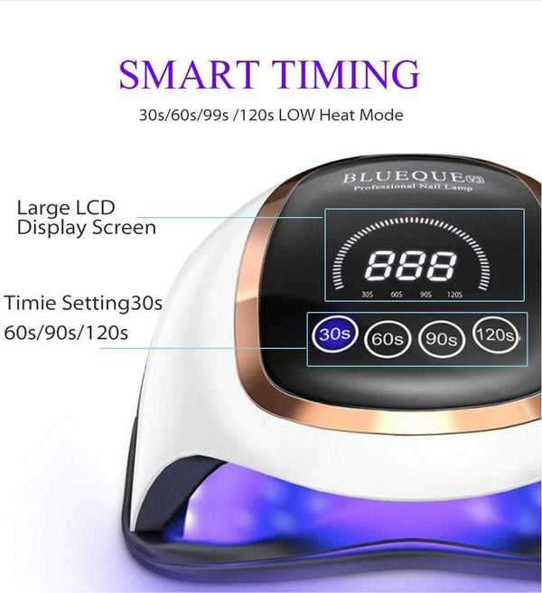 Planet Gates Nail Dryer for Regular Polish UV LED Lamp for Manicure Machine Tools 84/90/72W Touch LCD Ice Lamp for Gel Nail Drying Lamp