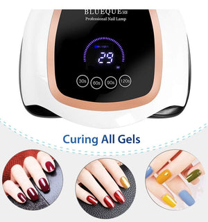 Planet Gates Nail Dryer for Regular Polish UV LED Lamp for Manicure Machine Tools 84/90/72W Touch LCD Ice Lamp for Gel Nail Drying Lamp