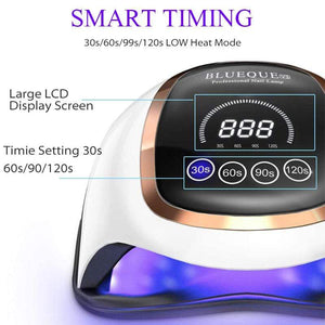 Planet Gates Nail Dryer for Regular Polish UV LED Lamp for Manicure Machine Tools 84/90/72W Touch LCD Ice Lamp for Gel Nail Drying Lamp