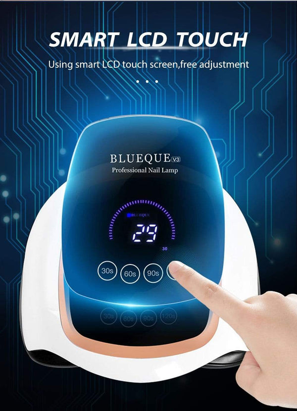 Planet Gates Nail Dryer for Regular Polish UV LED Lamp for Manicure Machine Tools 84/90/72W Touch LCD Ice Lamp for Gel Nail Drying Lamp