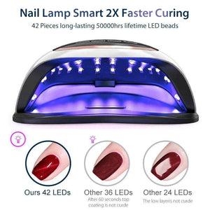 Planet Gates Nail Dryer for Regular Polish UV LED Lamp for Manicure Machine Tools 84/90/72W Touch LCD Ice Lamp for Gel Nail Drying Lamp