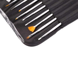 Planet Gates Nail Gel Polish Brushes 20 Pcs/Set Nail Art Decorations Brush Set Tools Professional Painting Pen for False Nail Tips UV