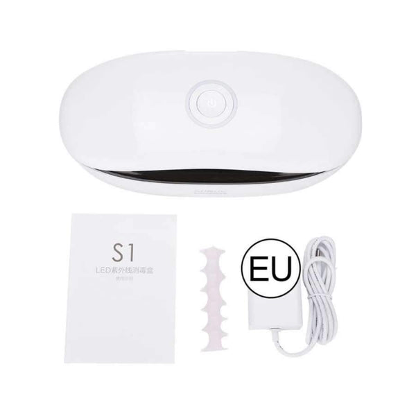 Planet Gates Nail Tool Sterilizer LED UV Sterilizer Box Cosmetics Nails Tools Makeup Brushes Beauty Shaver Cleaning Travel Supplies UV Sterilization Device