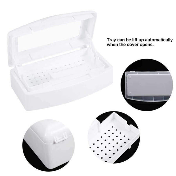 Planet Gates Nail Tool Sterilizer LED UV Sterilizer Box Cosmetics Nails Tools Makeup Brushes Beauty Shaver Cleaning Travel Supplies UV Sterilization Device