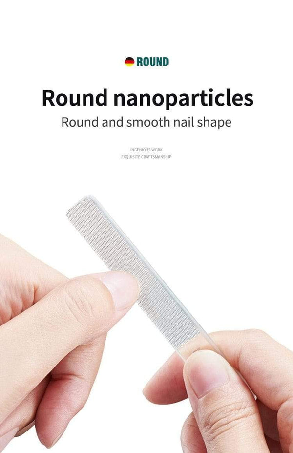 Planet Gates Nano Glass Nail Files Professional Polishing Manicure Art Tool  Washable make nails brighten easily like nail polish