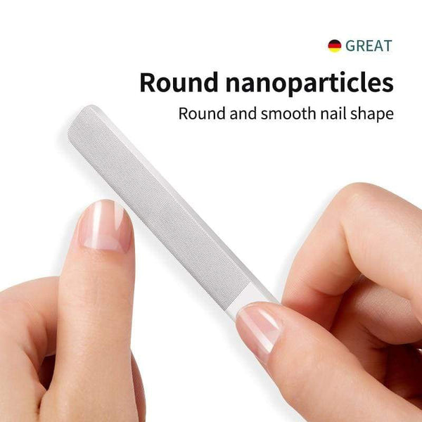 Planet Gates Nano Glass Nail Files Professional Polishing Manicure Art Tool  Washable make nails brighten easily like nail polish