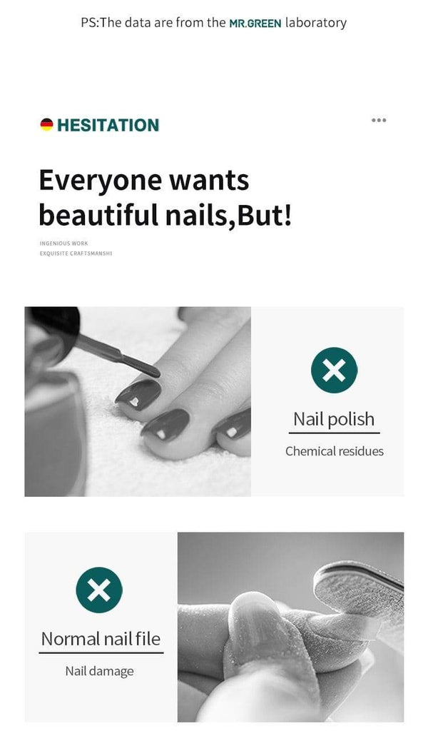 Planet Gates Nano Glass Nail Files Professional Polishing Manicure Art Tool  Washable make nails brighten easily like nail polish