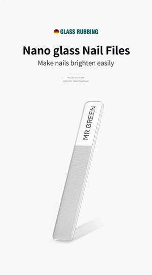 Planet Gates Nano Glass Nail Files Professional Polishing Manicure Art Tool  Washable make nails brighten easily like nail polish