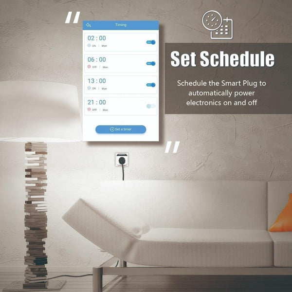 Planet Gates Nashone Smart Thermostat 220V Temperature Controller Bluetooth Smart Plug App Remote Control Socket With Timing  And Countdown