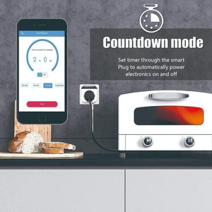 Planet Gates Nashone Smart Thermostat 220V Temperature Controller Bluetooth Smart Plug App Remote Control Socket With Timing  And Countdown