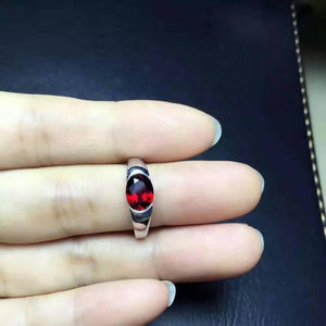 Planet Gates Natural gemstone Ring S925 sterling silver trendy simple round Calipers women party gift Jewelry