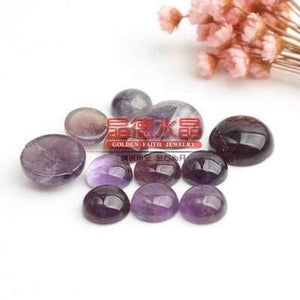Planet Gates natural stone 12 / 6mm 10pcs Natural Stone Cabochon Beads 6mm 8mm 10mm 12mm Flat Back Rose Quartzs Agates Tiger Eyes Beads for Jewelry Making Findings