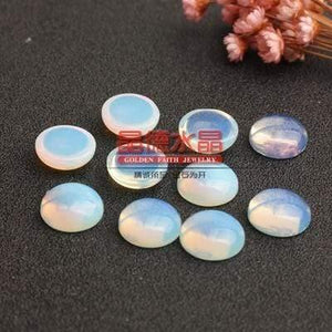 Planet Gates natural stone 4 / 6mm 10pcs Natural Stone Cabochon Beads 6mm 8mm 10mm 12mm Flat Back Rose Quartzs Agates Tiger Eyes Beads for Jewelry Making Findings