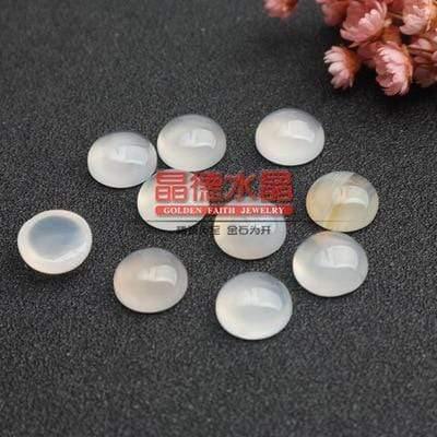 Planet Gates natural stone / 6mm 10pcs Natural Stone Cabochon Beads 6mm 8mm 10mm 12mm Flat Back Rose Quartzs Agates Tiger Eyes Beads for Jewelry Making Findings