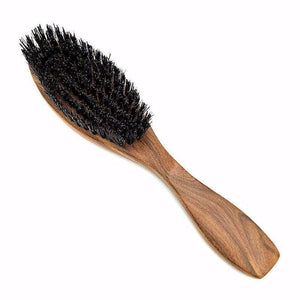Planet Gates Natural Wild Boar Bristles Hair Brush Green Sandalwood Handle Brosse Cheveux Sanglier Pinceis Hair Care  Styling Tools L-938