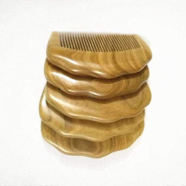 Planet Gates Nature Comb Health Eco-friendly Sandalwood Hair Brush Makeup Brushes Barba Masculina Hair Care Styling Pettine