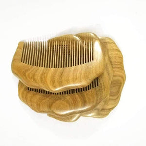 Planet Gates Nature Comb Health Eco-friendly Sandalwood Hair Brush Makeup Brushes Barba Masculina Hair Care Styling Pettine