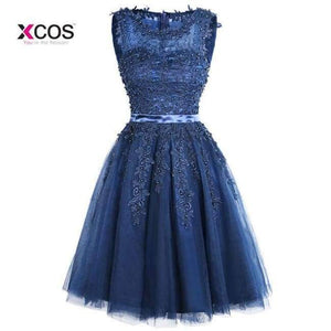 Planet Gates Navy / 6 Line Chiffon Dark Purple Short 2017 Modest Party Wedding Prom Gowns Bridesmaid Dresses Robe De Mariage 2017