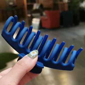 1Pc Korean Solid Big Hair Claws Elegant Frosted Acrylic Hair Clips Hairpins Barrette Headwear for Women Girls Hair Accessories