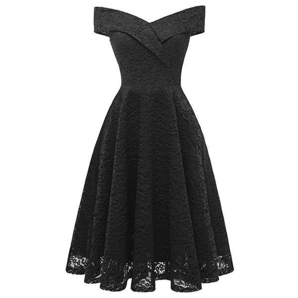 Planet Gates Navy Blue / 4 Elegant formal party dress A-Line V-Neckline lace Women 2018 Short Vestidos Sexy Women Homecoming Dresses