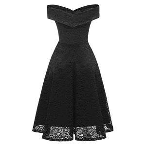 Planet Gates Navy Blue / 4 Elegant formal party dress A-Line V-Neckline lace Women 2018 Short Vestidos Sexy Women Homecoming Dresses