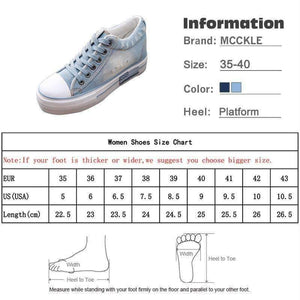 Planet Gates Navy Blue / 5 Autumn Flats Lace Up Canvas Women Vulcanized Shoes Platform Casual Girls School Shoe Fashion Sneakers Strip Ladies Footwear