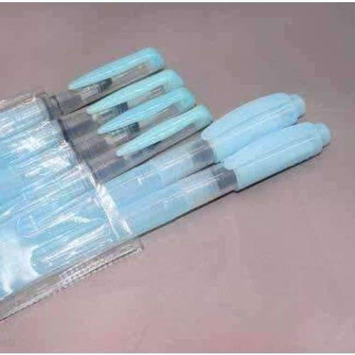 Planet Gates Navy Blue 6 Pcs Refillable Pilot Paint Brush Water Color Brush Pencil Ink Pen Soft Watercolor Brushes for Drawing Painting Art Supplies