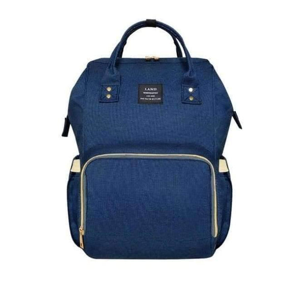Planet Gates Navy Blue Baby Diaper Bag Fashion Mummy Maternity Nappy Bag Large Capacity Baby Bag Travel Backpack Designer Nursing Bag/