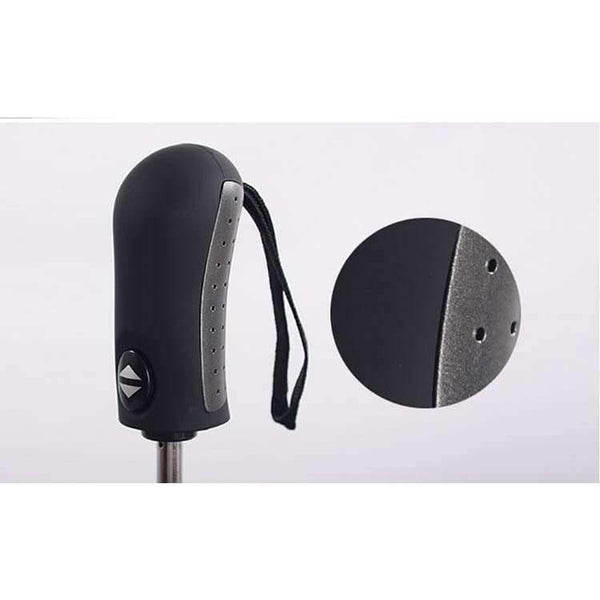 Planet Gates Navy Blue / China Black Coating Automatic Umbrella Reverse Fashion Color 3 Folding Sunny Inverted Umbrella Rain Women Men for Car