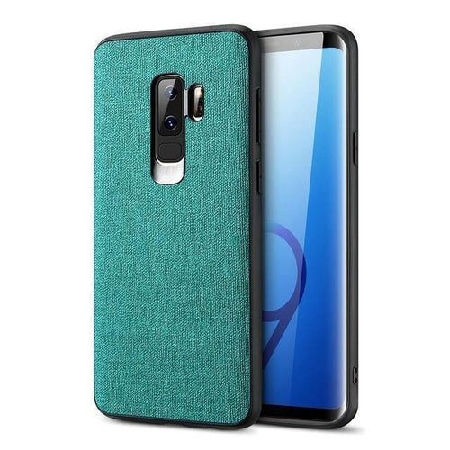 Planet Gates Navy Blue / China / For Galaxy S9 FLOVEME Cloth Texture Case For Samsung S8 S9 Galaxy S9 S8 Plus Luxury TPU Cover For Samsung S10 Plus S10e Note 9 8 S7 Edge Coque