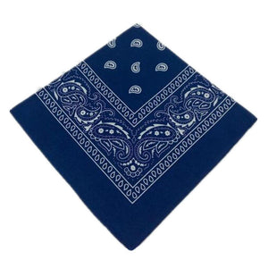 Fashion Women Cotton Bandana Scarf Square Female Bandanas 55cm*55cm Headwear Rock Girls Head Scarf Headbands Hair Accessories