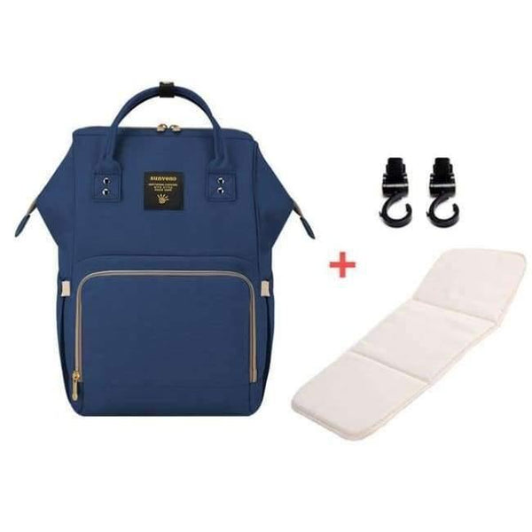 Planet Gates Navy blue H / China Fashion  Maternity Diaper Bag Large Nursing Bag Travel Backpack Designer Stroller Baby Bag Baby Care Nappy Backpack