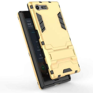 Planet Gates Navy Blue Kickstand Case For Sony Xperia X Compact  Luxury Phone Cases PC+TPU Phone Sleek Stand Cover For Sony X Compact