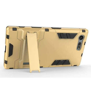 Planet Gates Navy Blue Kickstand Case For Sony Xperia X Compact  Luxury Phone Cases PC+TPU Phone Sleek Stand Cover For Sony X Compact