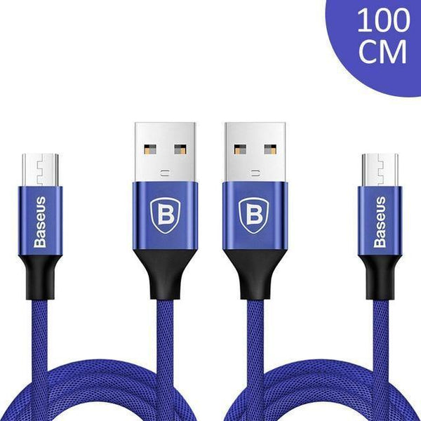 Planet Gates Navy Blue Navy Blue 1 2pcs/lot, Baseus Micro USB Cable 2A Fast Data Sync Charging Microusb Charger For Samsung Xiaomi HTC Android Mobile Phone Cables