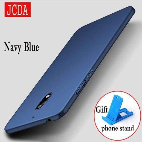 Planet Gates Navy Blue Nokia 6 case Nokia6 cases Back phone case For Nokia 6 cover scrub Luxury Silm Hard Frosted PC Back JCDA Brand