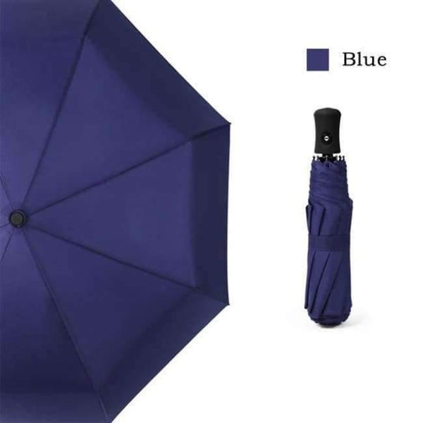 Planet Gates Navy Blue / Russian Federation Men Business Automatic Umbrella Female Windproof Stainless Steel Umbrellas Rain Women Folding Summer Umbrella UBY03