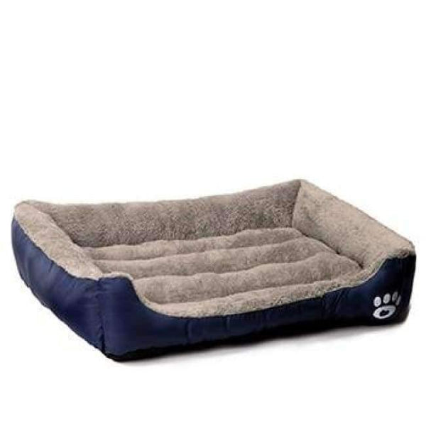 Planet Gates Navy Blue / S Dog Bed Warming Dog House Soft Material Nest Dog Baskets Fall and Winter Warm Kennel For Cat Puppy Plus size Drop shipping