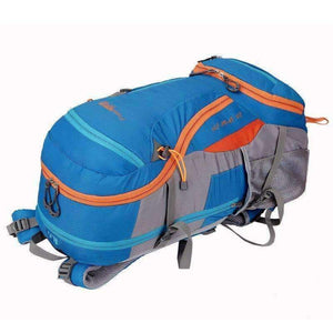 Planet Gates Navy Camping Hiking Backpack 45L Waterproof Trekking Sports Bag Fishing Backpacks Mountaineering Bag Climbing Travel Rucksack