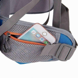 Planet Gates Navy Camping Hiking Backpack 45L Waterproof Trekking Sports Bag Fishing Backpacks Mountaineering Bag Climbing Travel Rucksack