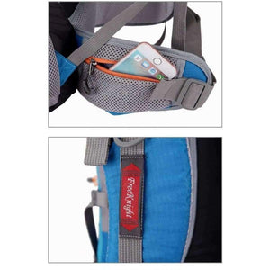 Planet Gates Navy Camping Hiking Backpack 45L Waterproof Trekking Sports Bag Fishing Backpacks Mountaineering Bag Climbing Travel Rucksack