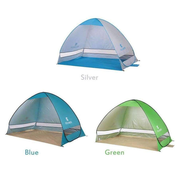 Automatic Beach Tent 2 Persons Camping Tent UV Protection Shelter Outdoor Tent Instant Pop-up Summer Tent 200*120*130cm