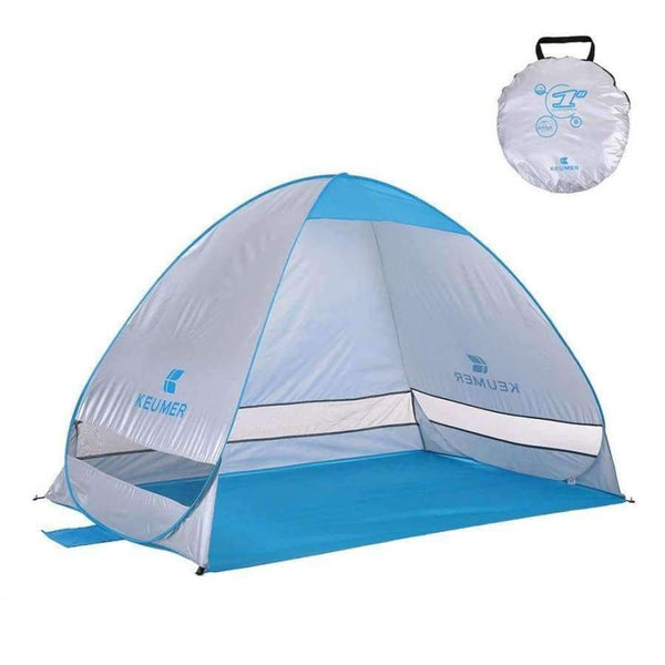Planet Gates Navy / China Automatic Beach Tent 2 Persons Camping Tent UV Protection Shelter Outdoor Tent Instant Pop-up Summer Tent 200*120*130cm