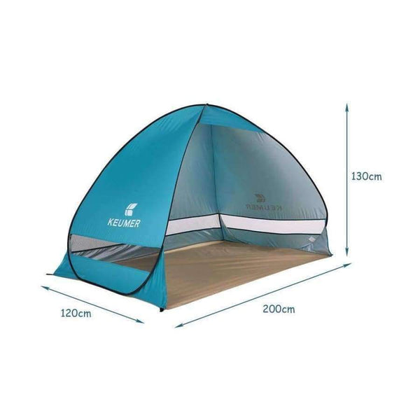 Planet Gates Navy / China Automatic Beach Tent 2 Persons Camping Tent UV Protection Shelter Outdoor Tent Instant Pop-up Summer Tent 200*120*130cm