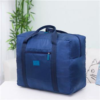 Planet Gates navy Fashion Folding Portable Travel Bag Nylon Waterproof Traveler Love Bag Large Capacity Hand Baggage Bag SNB003