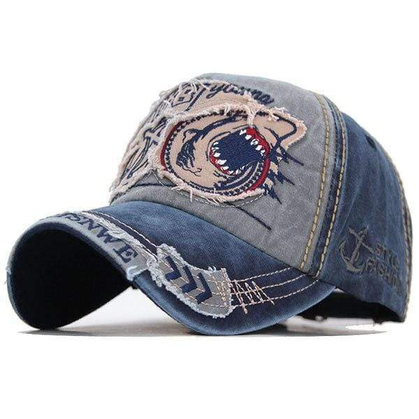 Planet Gates navy gray / Adjustable Men Baseball Cap For Women Snapback Hat Shark Embroidery Bone Caps Gorras Casual Casquette Men Baseball Hats Dad Caps