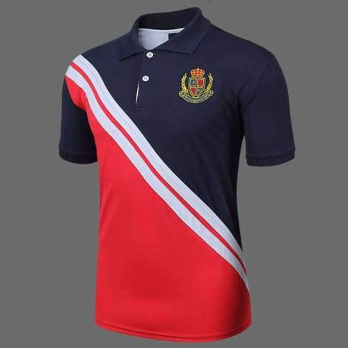 Planet Gates Navy / M Men's Polo Shirt Men's Cotton T-Shirt Breathable Fit Golf shirt Short Sleeve Outdoor Sports Tops Shirts Clothing