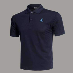 Planet Gates Navy / M Men's T-Shirts tops & tees Short Sleeve sports dress T shirt Cotton Golf shirt LUCKY SAILING Running Sports shirt