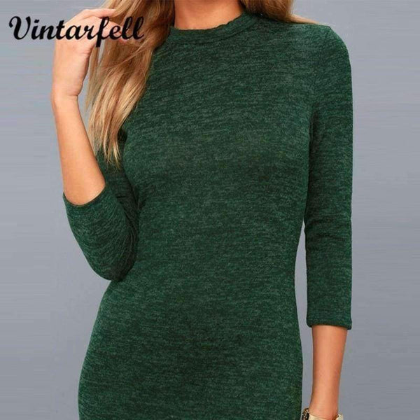 Planet Gates Navy / S Vintarfell Summer Dress Women 2018 Hot Full Sleeve O-neck Sundress Female Knee-Length Sexy Casual Cotton Vestido De Festa Femme